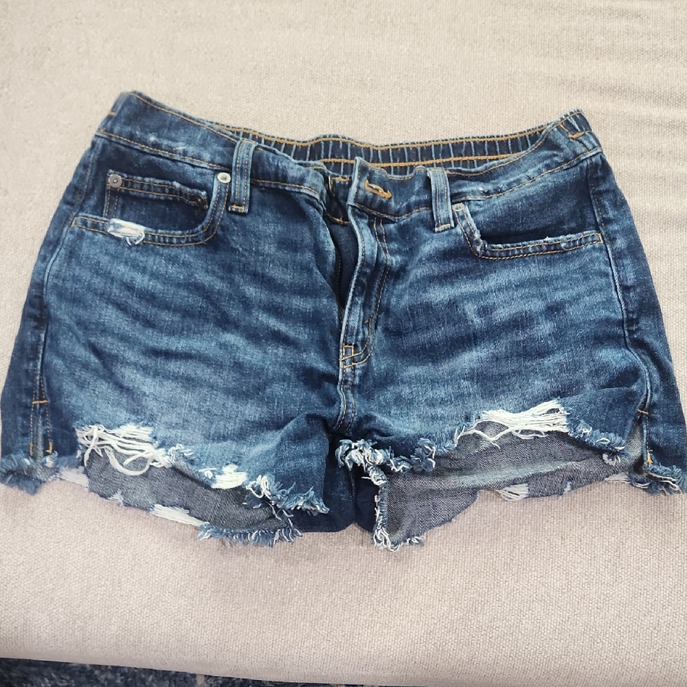 Aerie Distressed Denim Women Shorts
